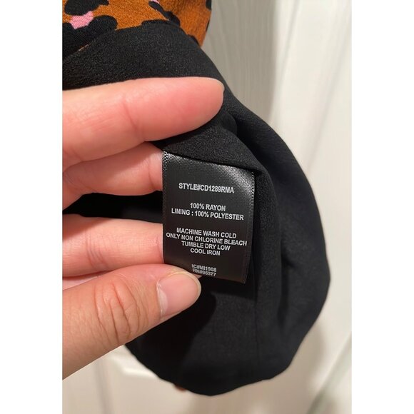 Sanctuary Womens Leopard Print Slip Dress Size 6 Mob Wife HOCO Coquette Feminine - Picture 7 of 13